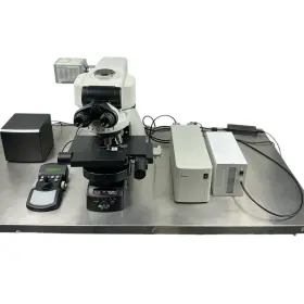 Nikon 7075080017081 Eclipse Ni-e Fluorescence Microscope With Hamamatsu Lumencor Prior Stage