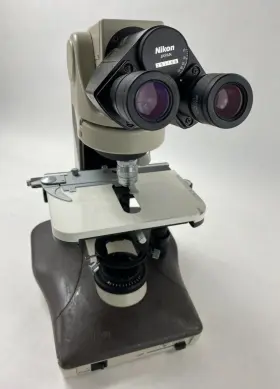 Labophot-2 Nikon Labphot-2 Binocular Contrast Microscope 2 Objectives Plan 10 20 Dic #2