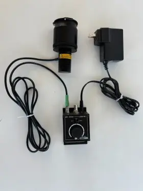 M505lo4 Nikon Thor T-cube Led Power Supply Cyan With Intensity Control Fl Adapter