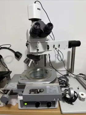 Mm-400 Nikon Measuring Microscope With Tu Objectives