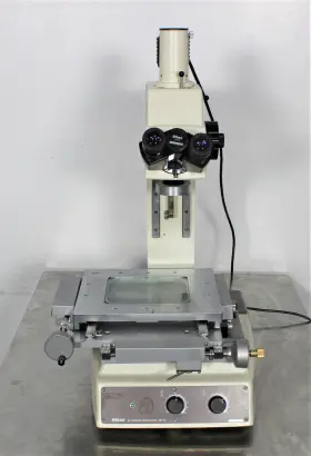 3350308 Nikon Mm-410 Microscope With Monocular Head Z-axis Capable 120v Use