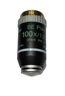 Mrn21900 Nikon Be Plan 100x Ph3 E100 Phase Contrast Microscope Objective
