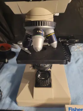 135320 Nikon Pn#135320 Alphaphot Ys Microscope / W Accessories