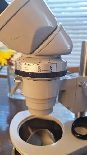 Smz-2 Nikon Stereoscopic Stereo Zoom Microscope Smz -2 With 10x Oculars And Base #3