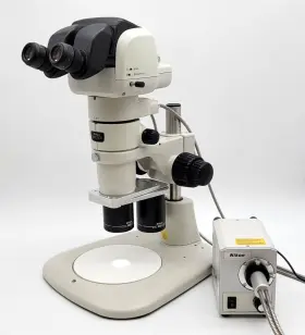 Smz1270 Nikon Stereo Microscope With Dual Nosepiece And Tilting Trinocular Head