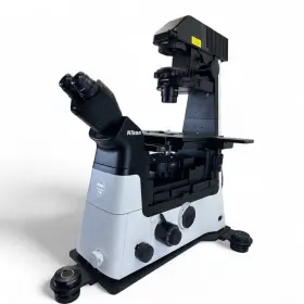 Ti2-u Nikon Eclipse Inverted Microscope With Plan Fluor 4x And Led Lamp
