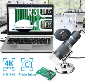 Ninyoon-4k Ninyoon 4k Wifi Microscope For Iphone Android Pc 50-1000x Usb Digital Microscop #2