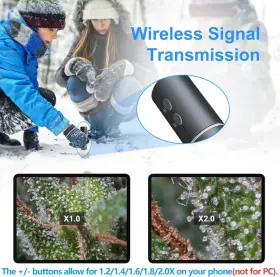 Ninyoon-4k Ninyoon 4k Wifi Microscope For Iphone Android Pc 50-1000x Usb Digital Microscop #3