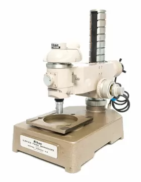 69721 Nippon Kogaku Nikon Surface Finish Vintage Microscope W Lenses For Parts Only #2