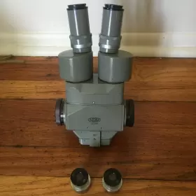 30-360x Olympus 201084 Stereozoom Microscope X With Two Sets Of Eyepieces 7.5 Inch /140mm Wd