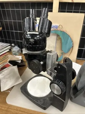214105 Olympus Tokyo Microscope - Model