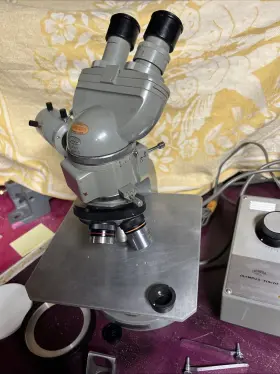 244630 Olympus Tokyo Japan Grey Microscope Inch Mcbain Instruments