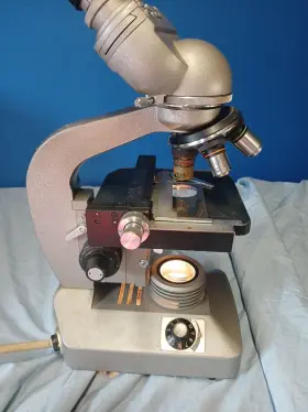 254325 Olympus Vintage Microscope #2