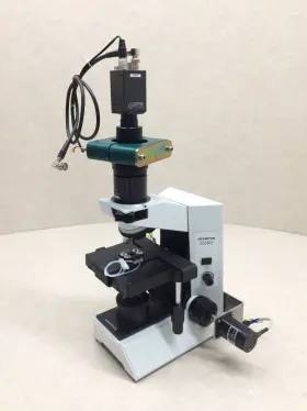 42.2000.0 Olympus Cx40 Camera Microscope Hitachi Ccd Kp-f1e/k 4x/0.10 U-cmad3 U-tlu #2