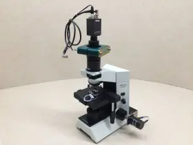 42.2000.0 Olympus Cx40 Camera Microscope Hitachi Ccd Kp-f1e/k 4x/0.10 U-cmad3 U-tlu