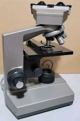 802616 Olympus Chb Binocular Microscope With Objectives Hi 100 Pl40 10 40 No Oculars #3