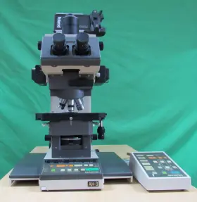 Ahbs3 Olympus Vanox Photomicrographic Microscope With Control Box And 3 Cameras