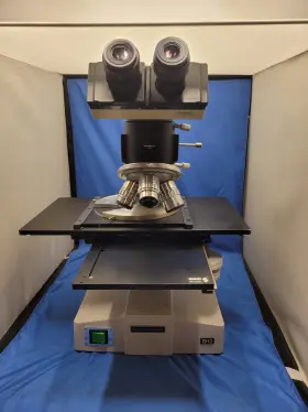 Bh-2-mjl Olympus Olympus/yarbrough Southwest Microscope With 4 Objectives