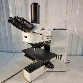 Bx60mf5 Olympus Bx60 M Microscope Trinocular Bf/df Metallurgical With Eyepieces O