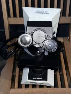 Ch30rf100 Olympus Ch30 Binocular Microscope 4x 10x 40x 100x #3
