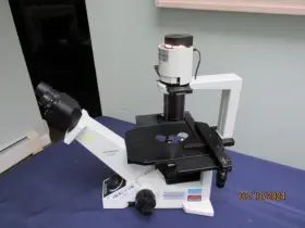 Ck30-f100 Olympus Ck30 Inverted Phase Contrast Microscope 3 Objectives 4 10 20 #3