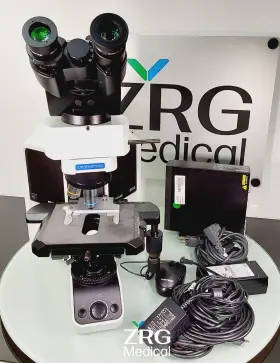 Dp2-sal Olympus Bx43 Microscope With Dp22 Digital Camera And Standalone Controller