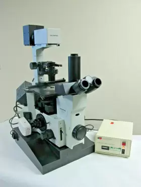 Ix70-s8f Olympus Inverted Fluorescence Microscope Infinity 2 Camera Objectives #2