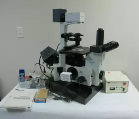 Ix70-s8f Olympus Inverted Fluorescence Microscope Infinity 2 Camera Objectives