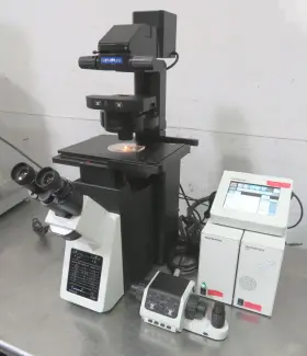 C195128 Olympus Ix83 Inverted Microscope With Motorized Stage/focusing/condenser