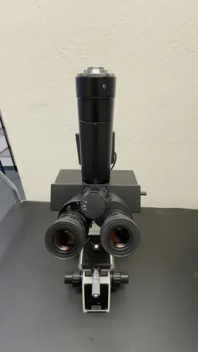 Mx40f Olympus Inspection Microscope With 4 Objectives And U-pmtvc Camera Adapter #3