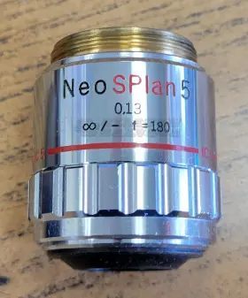 Neosplan5 Olympus 0.13 /- F 180 Ic5 Microscope Objective Lens