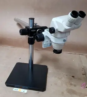 Sb-bm2-d0 Olympus Scienscope Sz30 With Boom Stand Microscope