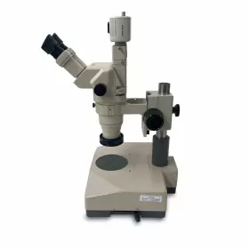 Sz-11 Olympus Sz11 Trinocular Stereo Zoom Microscope With Illuminator Base #3