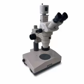 Sz-11 Olympus Sz11 Trinocular Stereo Zoom Microscope With Illuminator Base