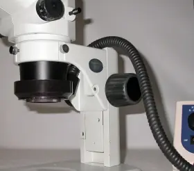 Sz61tr Olympus Stereo Microscope With Low Profile Fiber Optic Ring Light #2