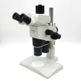 Szx12 Olympus Stereo Microscope With Dual Nosepiece And Trinocular Head