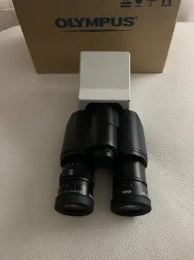 U-b130-2 Olympus Whn10x-h Inclined Binocular Head With 2 Whn10x Eye For Bx Models