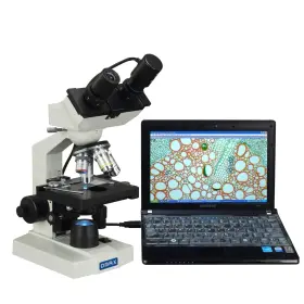 40x-2000x Omax 729440214371 Xm82esc02 Digital Lab Led Binocular Compound Microscope With Doub