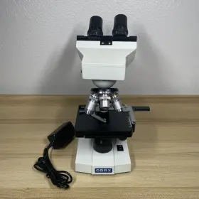 G012050633 Omax Microscope 4/10/100 Lenses Lab Binocular Compound Led