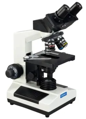 M827 Omax Series Lab Binocular Compound Microscope Used