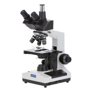 40x-1000x Omax M837l Series Trinocular Lab Compound Led Microscope W Mech Stage