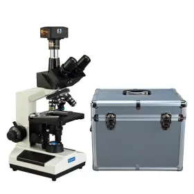 M837zl-a185a-c180u3 Omax - 40x-2500x Usb 3.0 18mp Digital Trinocular Compound Led Lab Microscope Wit