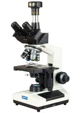 M837zl-a191bd-c90u Omax 40x-2500x Darkfield Trinocular Led Compound Microscope 9mp Digital Camera