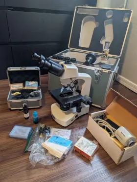 Md8211s30 Omax Digital Led Binocular Compound Microscope