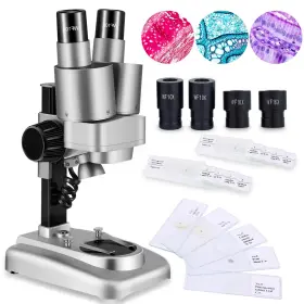 10x16x Oozstar Ytr-97 Portable Stereo Microscope Wide Angle Eyepieces Magnificati