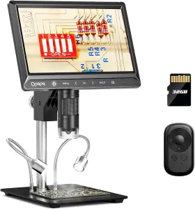 Opqpq 313092662668 Full View Coin Microscope With Screen Magnifier Light For Collectors