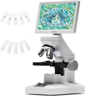 Odm301 Opqpq 1200x Wireless Digital Biological Microscope 7 Inch Screen X-y Stage Usb &hdmi Scope