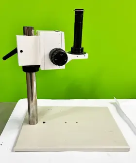 299072 Optem Microscope Z-axis Course/fine 1.5 Inch Pole Stand 16 X 12 Base 10x Optics