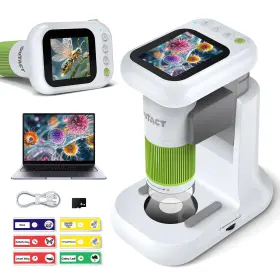 1000x Outact 976790932699 Microscope For Kids 2 In 1 Desktop And Handheld Digital 1080