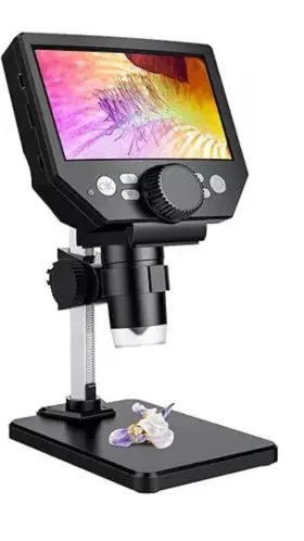 Lp043b Pallipartners 219070034420 Lcd Digital Microscope 4.3 Inch 1080p Black/silver Nib